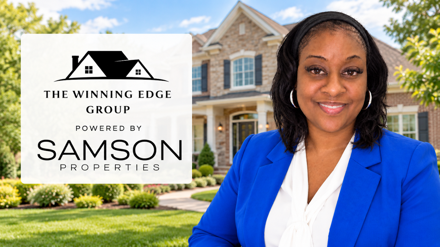 LaShara Roach, Licensed Maryland Real Estate Agent with The Winning Edge Group powered by Samson Properties - Specializing in first-time home buyers, VA loans, and Southern Maryland real estate