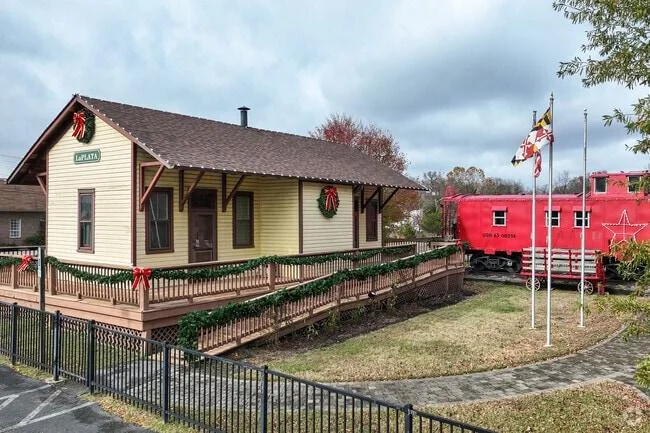 Historic La Plata Train Station in La Plata Maryland