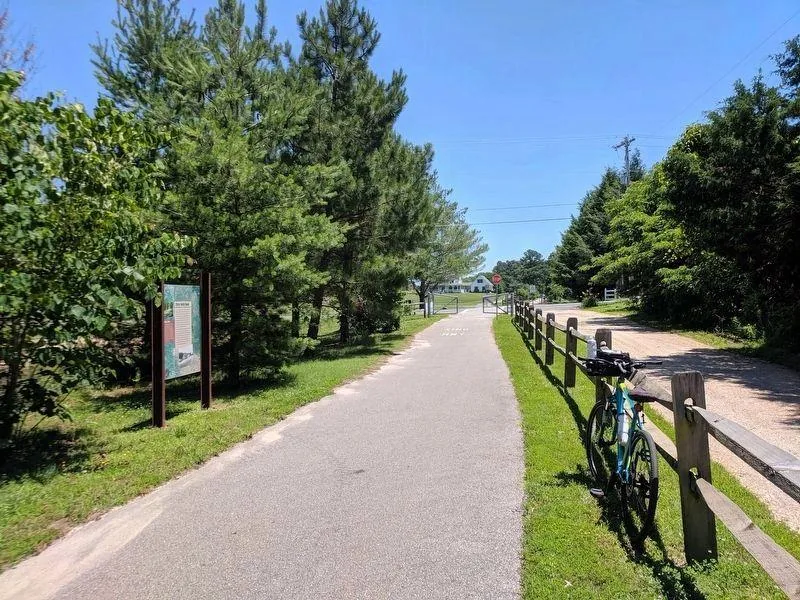 Three Notch Trail - Mechanicsville MD Paved Three Notch Trail in Mechanicsville Maryland