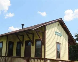 La Plata Train Station Museum historic railroad landmark in Charles County Maryland