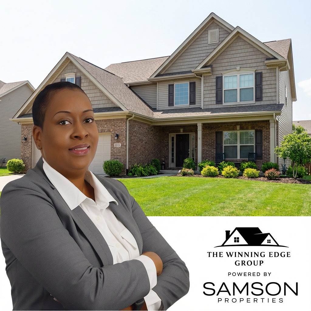 LaShara Roach, Licensed Maryland Real Estate Agent with The Winning Edge Group powered by Samson Properties - Specializing in first-time home buyers, VA loans, and Southern Maryland real estate